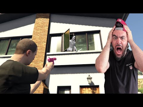 KANLI EVIN ÜST KATINDAN BIRI ÇIKTI BENI ÖLDÜRMEK ISTEDI - GTA 5 MODS