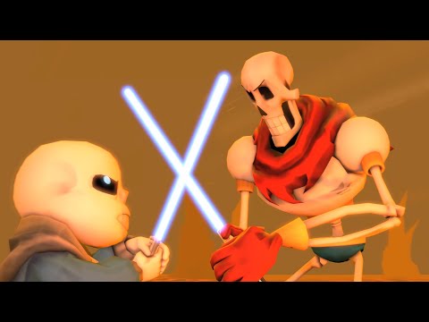 [SFM Undertale] Darth Sans VS Papyrus by @FentrapTV