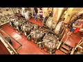 Ship Diesel Engine Start Up In 8K HDR Giant MAN Motor On MS Cap San Diego