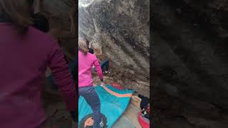 Video thumbnail of Stay for the right day, 7a+. Alcañiz
