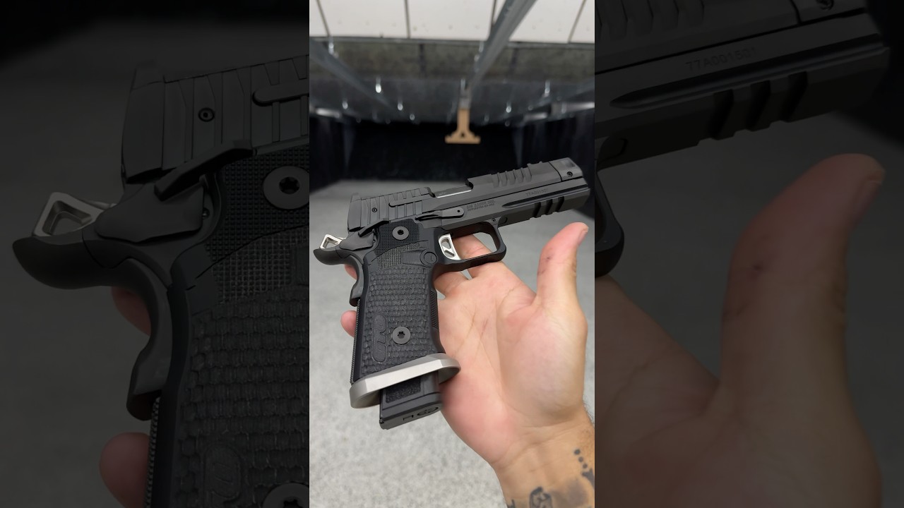 FASTER Than A 2011😳🔥 P211 GTO #1911 #sigsauer #p211gto #staccato #2011 #ds1911