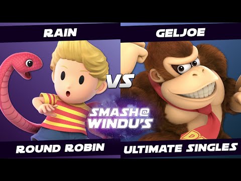 Smash @ Windu's 135 - Rain (Lucas) vs GelJoe (Donkey Kong) - Round Robin SSBU