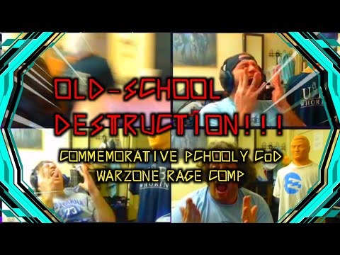 pchooly: OLD-SCHOOL DESTRUCTION!!! | COMMEMORATIVE PCHOOLY WARZONE RAGE COMPILATION
