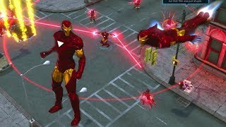 Marvel Heroes Omega Iron Man Gameplay