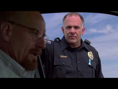 Walter White gets pulled over listening to NWA