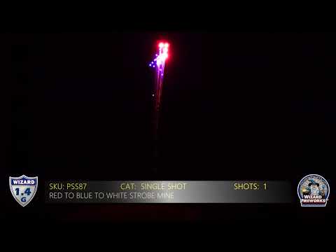 PSS87 Red to Blue to White Strobe Mine