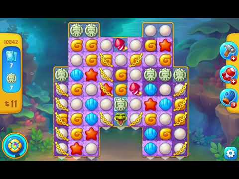 Fishdom Easy Level 10842 (with Super Lightning Booster)