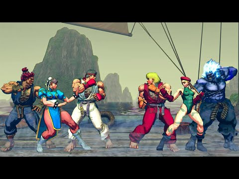 Ryu vs Ken Team Battle - Street Fighter IV