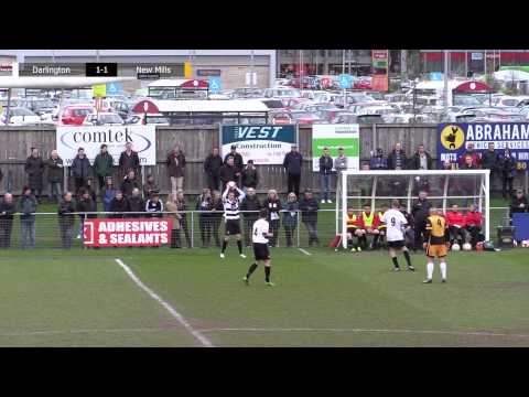 Darlington 3-1 New Mills - Evo-Stik First Division North - 2014/15