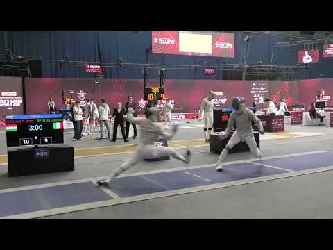 Budapest World Cup 2026 MS - L64 - Aron Szilagyi HUN v Cosimo Bertini ITA
