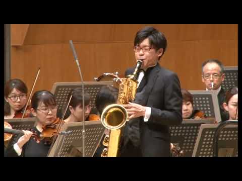 Saint-Saëns - Concerto pour violoncelle (adapté pour saxophone baryton - Makoto Hondo)
