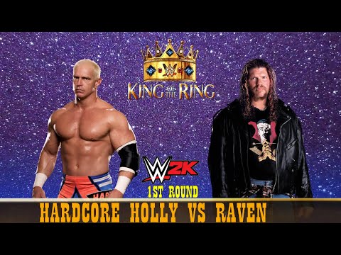 WWE ALL-TIME KING OF THE RING - Hardcore Holly vs Raven [1ST ROUND]