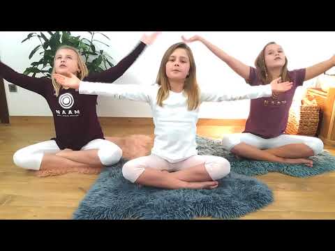 Blessing Naam s dětmi: meditace v pohybu