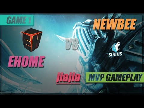 jiajia MVP Gameplay | EHOME vs Newbee | Game 1