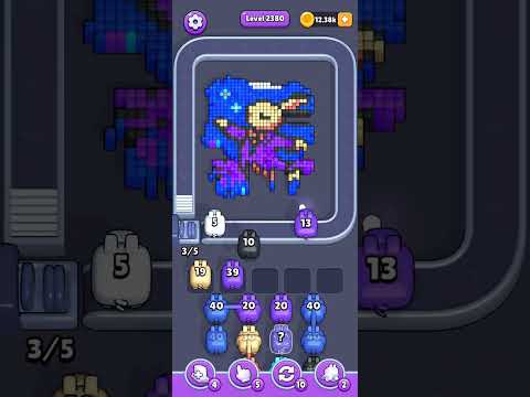 Pixel Flow Level 2380 Walkthrough