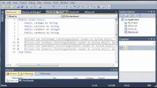 Visual Basic Tutorial - 118 - Car Part 13 Adding Cars With AddCar