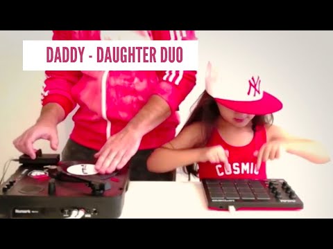 Portable scratching and finger drumming by Dj Michelle and Dj Shock