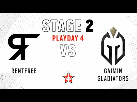 RentFree vs Gaimin Gladiators // NA Challenger League - Stage 2 - Playday 4