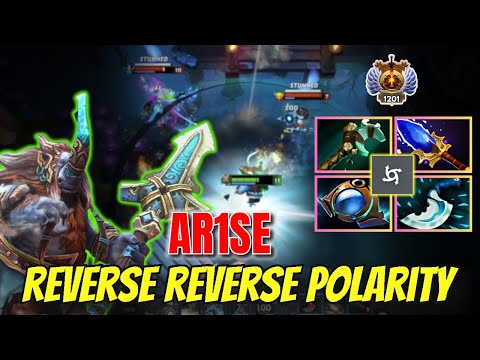 When Magnus God Ar1se Choose " Reverse Reverse Polarity" this happens! Dota 2 Pro Highlights.