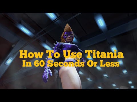 How To Use Titania In 60 Seconds Or Less