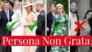 Prince Harry &amp; Meghan Markle Persona Non Grata at Royal Family Gathering for Peter Phillips Wedding