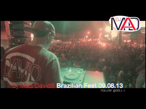 DJ Mad, DavidS. Brazilian Fest Intro. Newark. NJ. 09.08.13