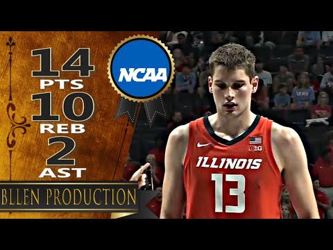 Tomislav Ivisic ('03)－14 Pts Highlights｜Illinois Fighting Illini vs Alabama Crimson Tide｜2024.11.20