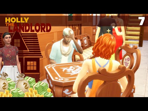 Holly the Landlord | Let's Play ep 7 The Sims 4 For Rent