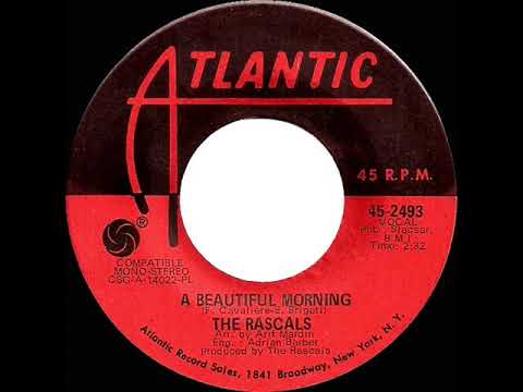 1968 HITS ARCHIVE: A Beautiful Morning  - Rascals (a #2 record--stereo 45)