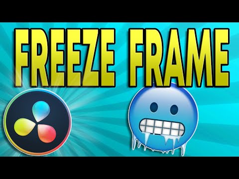 Quick And Easy Freeze Frame Basic Tutorial. Using Davinci Resolve 19