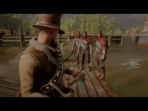 Red dead online GUN SPINNING ANTAGONIZE QUICK DRAW HD