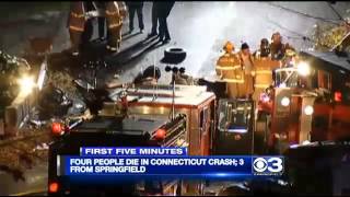 Three Springfield residents killed in overnight CT crash