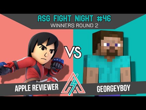 ASG 46: WINNERS ROUND 2 - Apple Reviewer (Mii Brawler) vs Georgeyboy (Steve)