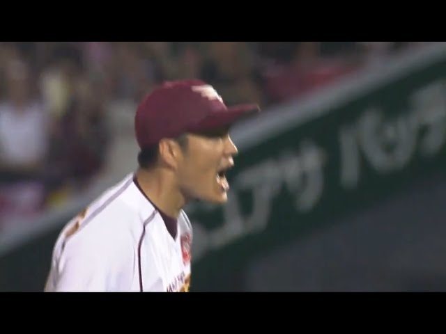 【8回表】イーグルス・則本 6者連続三振を奪う圧巻の投球!! 2017/7/26 E-H