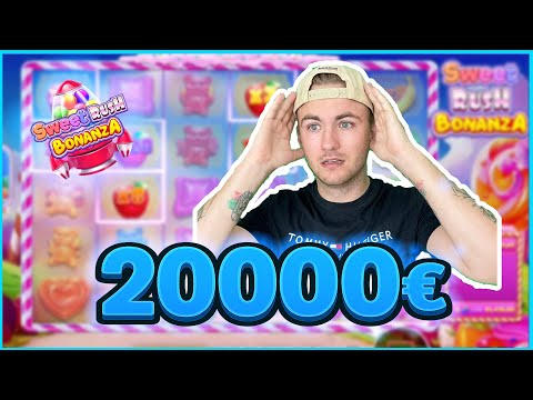 50€ Free Spins on Sweet Rush Bonanza pays EXTREMELY 🔥🍭💰