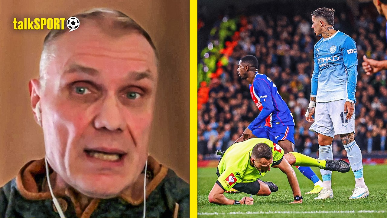 talkSPORT EXAMINE whether Enzo Fernandez should have been SENT OFF for PUSH on the referee!