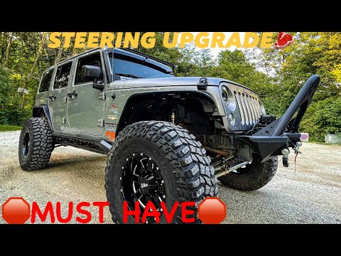 MUST HAVE STEERING UPGRADE for Jeep Wrangler JK/JKU- Barnes Aluminum Tie Rod