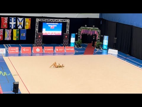 Carmel Kallemaa Clubs Routine Nationals 2024