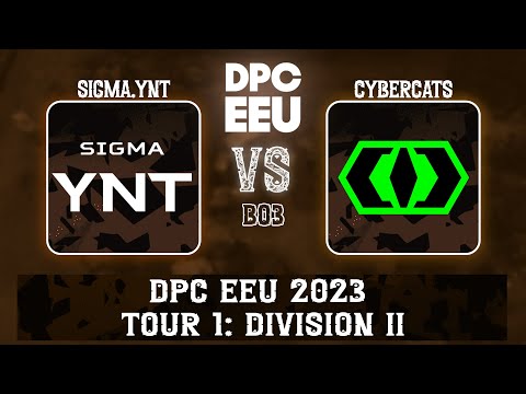 🔴Sigma.YNT vs cybercats | EEU DPC 2023 Winter Tour: Division II