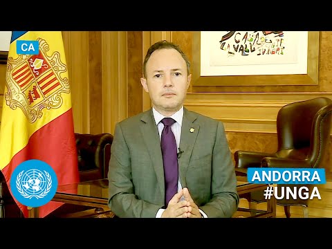 (Català) 🇦🇩 Andorra - Head of Government Addresses UN General Debate, 76th Session | #UNGA