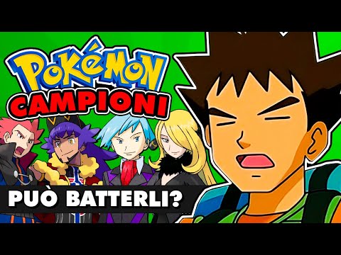 Può BROCK BATTERE TUTTI i CAMPIONI POKÉMON?