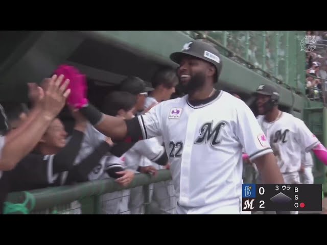 【ファーム】スタンドへ一直線!! マリーンズ・ポランコ 変化球を捉えて2ランホームラン!! 2025年5月11日 千葉ロッテマリーンズ 対 横浜DeNAベイスターズ