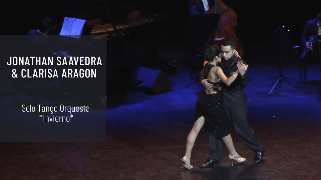Jonathan Saavedra & Clarisa Aragon. Solo Tango Orquesta. *Invierno*