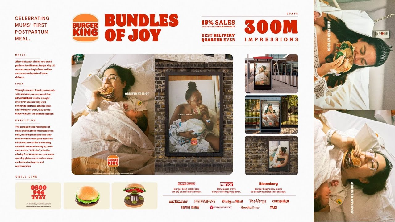 BURGER KING - BUNDLES OF JOY (Case Study) | Campaign