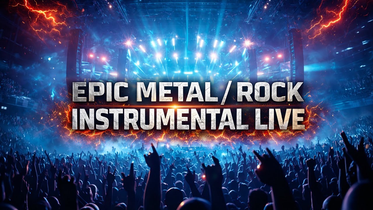 Instrumental Live Session 🔥 Epic Metal, Rock & Cinematic Sound | Live Audio Stream