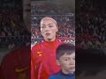 Chinese National Anthem. #worldcup2023 #england #china