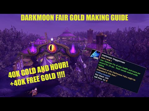 World of Warcraft Gold Guide !!! 40K GOLD AN HOUR !!!!! WoW BFA 8.3 Darkmoon Fair