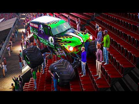 Can You Jump Into the Stands in EVERY Monster Jam Game?
