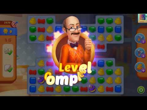 Homescapes One Shot Level 2838