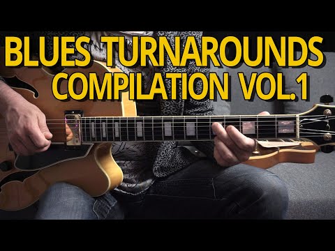 Blues Turnarounds compilation Vol.1 - Guitar Lesson